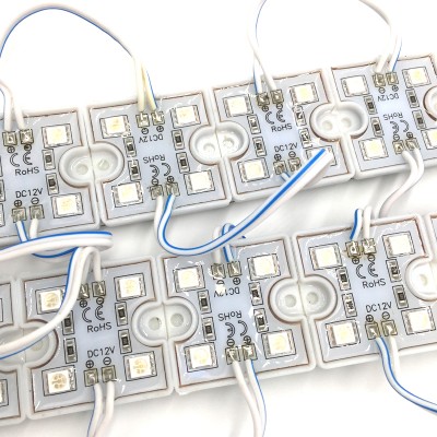 Modulo 4 LEDs IP-65 1.25W interior-exterior Amarillo